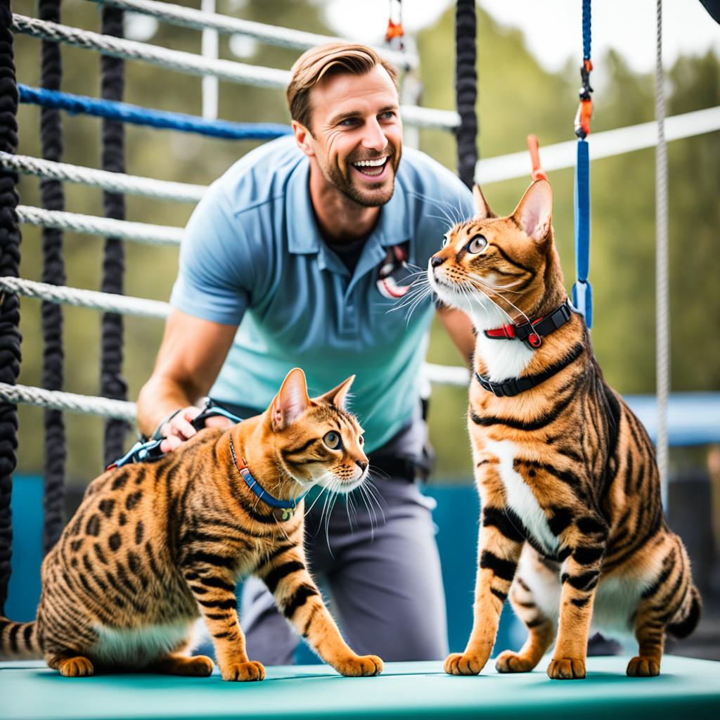 Training Bengal Cats and Dogs Together