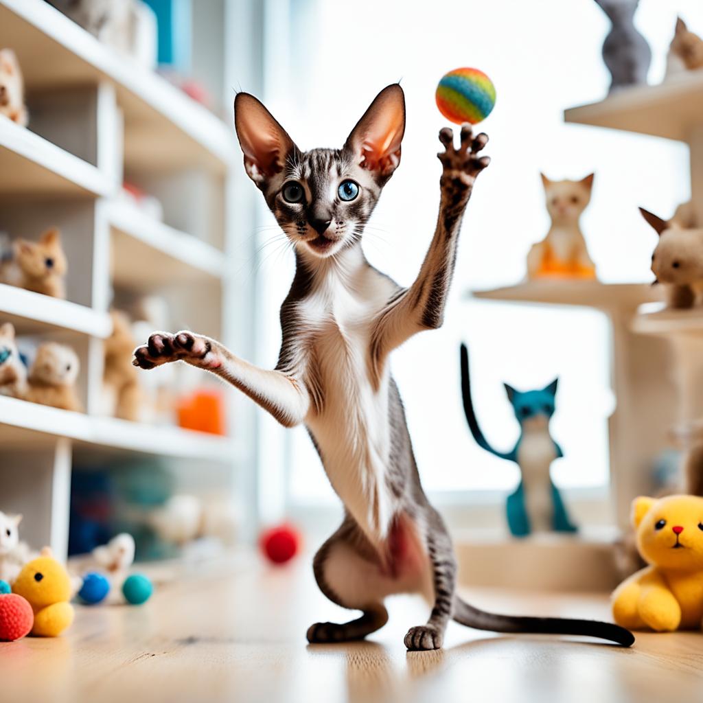 Training an Oriental Shorthair Kitten