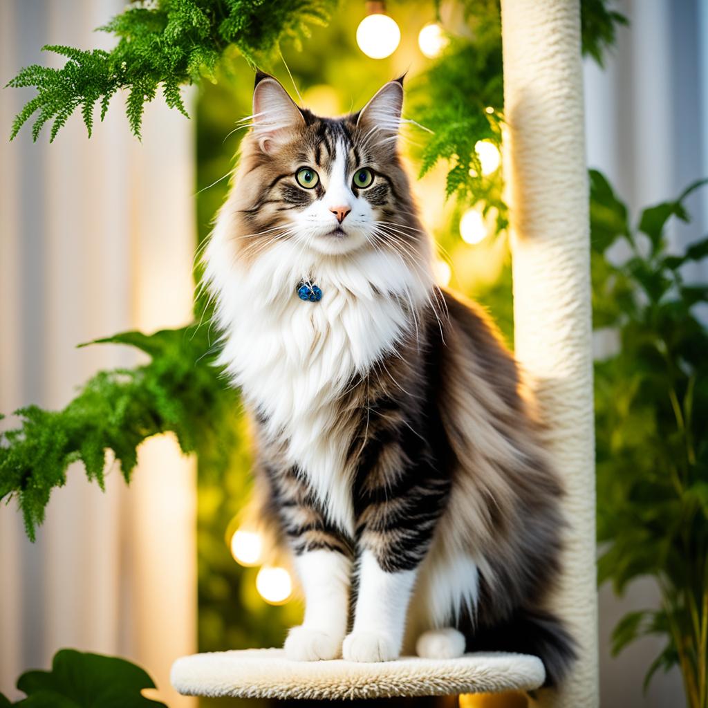 European Tree Cat Climb High! Best Cat Trees For Norwegian Forest Cats