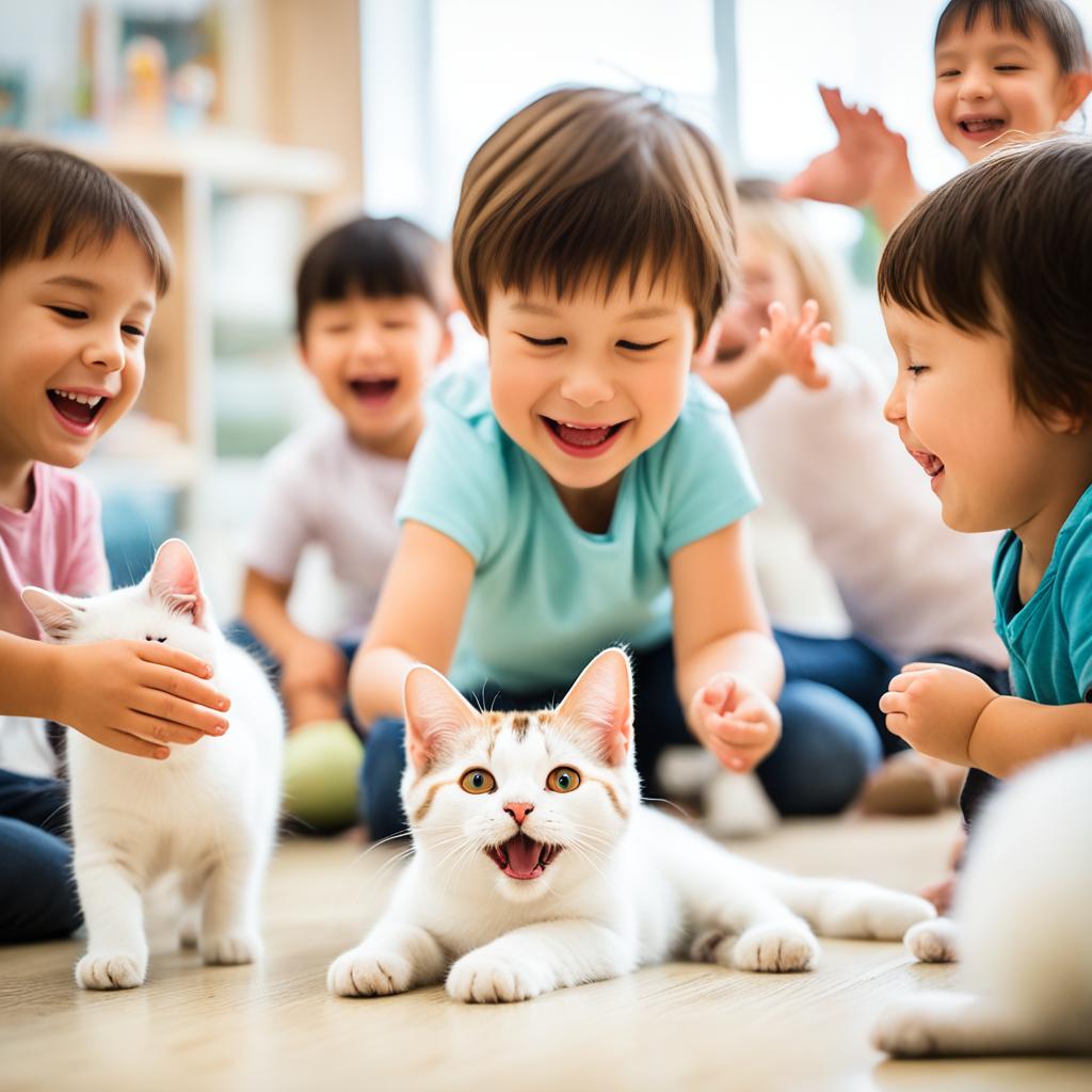 behavior of Japanese Bobtail Cats around kids