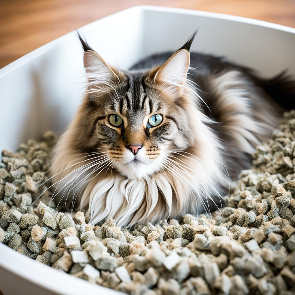 effective cat litter for Maine Coon cats