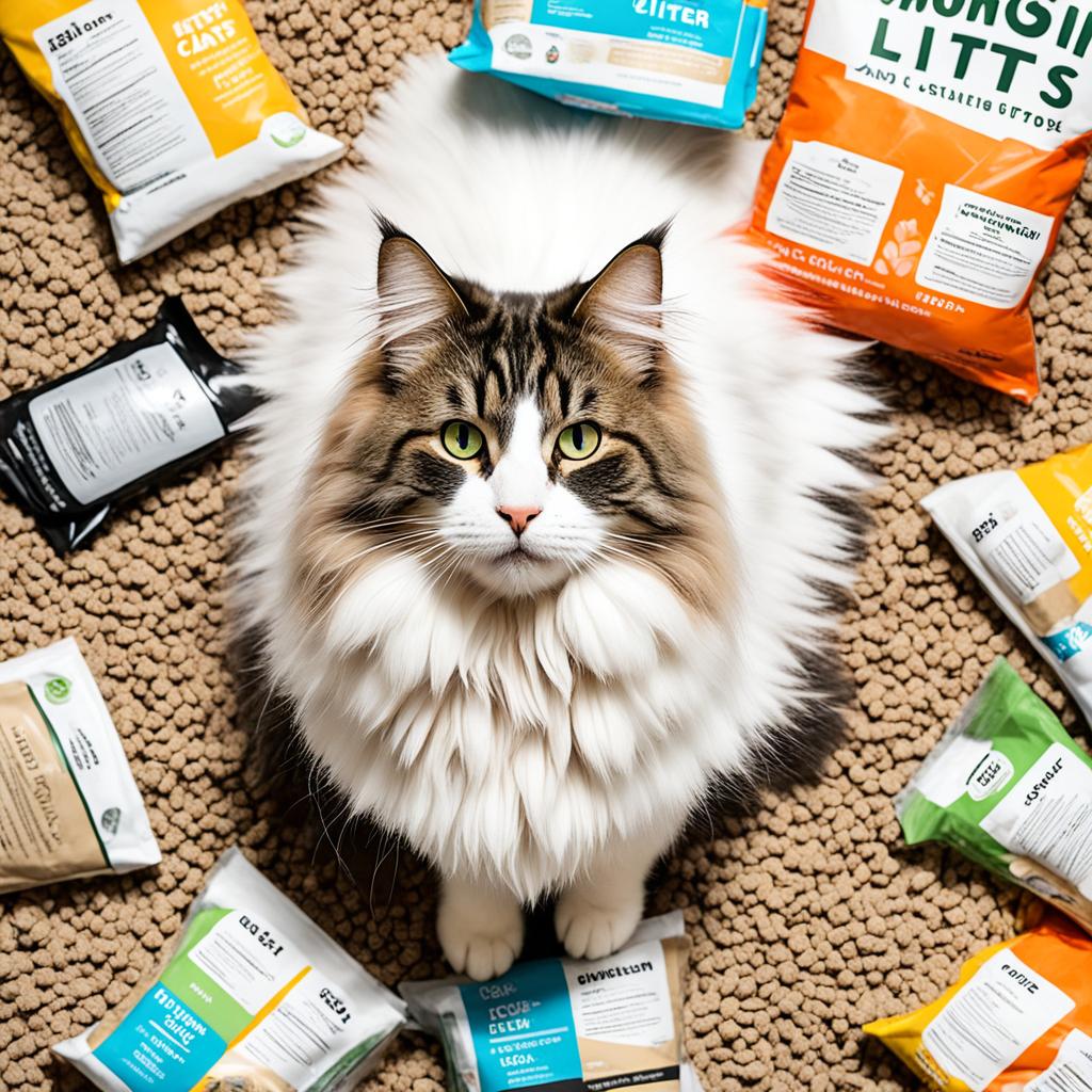 effective cat litter for Maine Coon cats