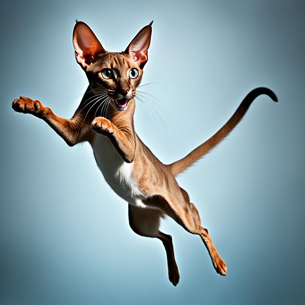 energetic Oriental Shorthair Cats