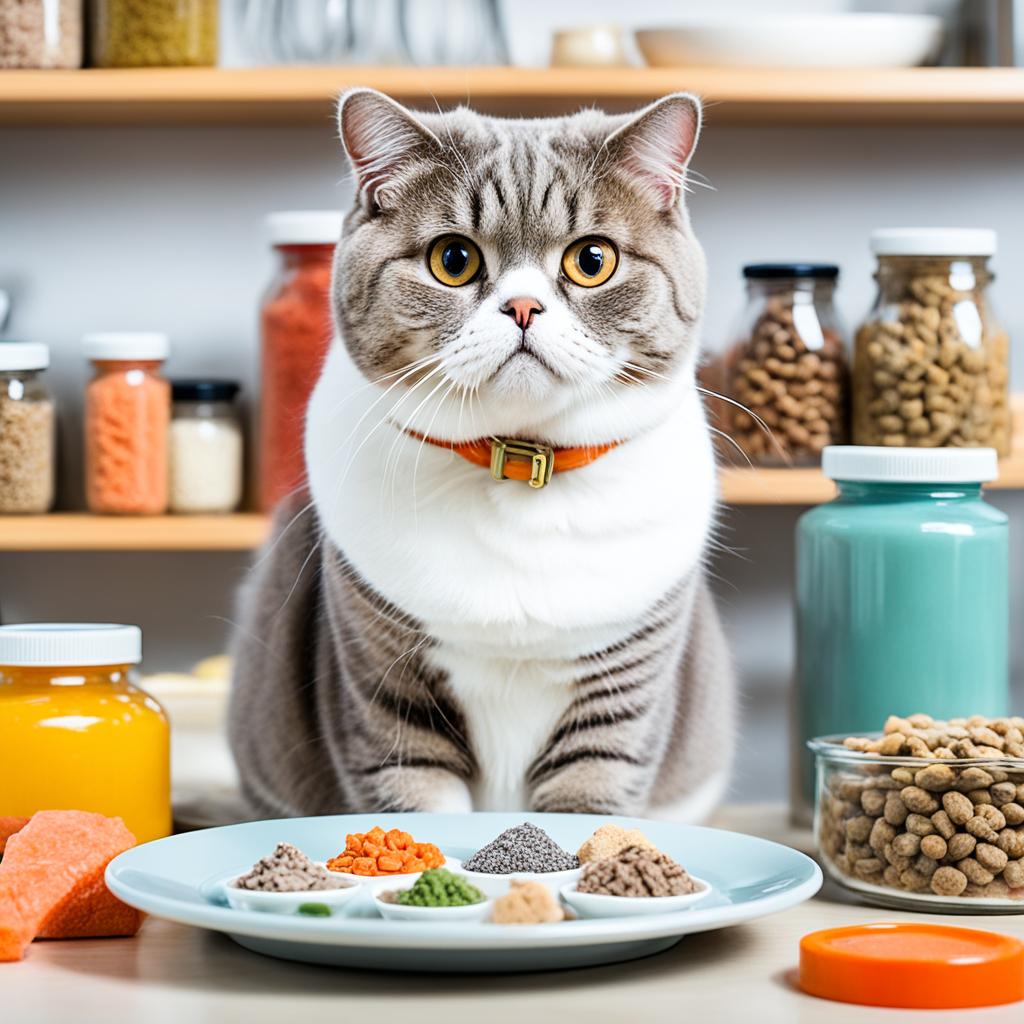 feeding guide for Scottish Fold cats
