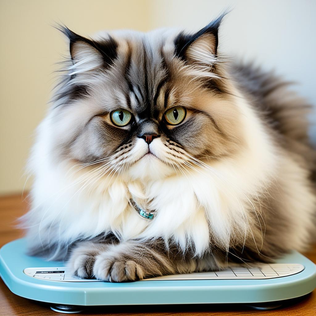 healthy weight for Persian cats