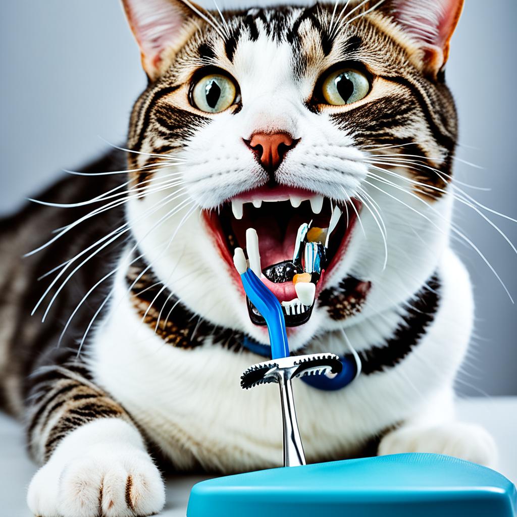 how to deal with American Shorthair Cat’s dental problems