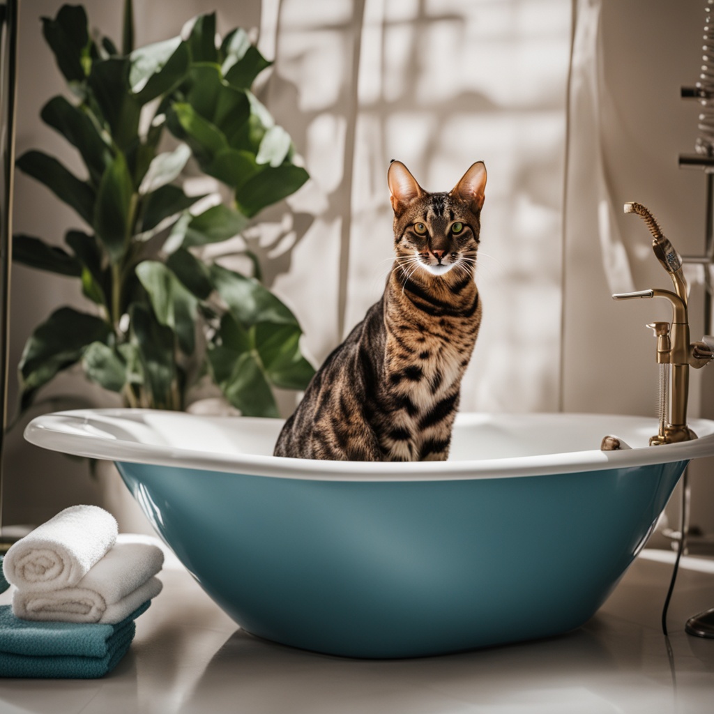 how to groom a Savannah Cat