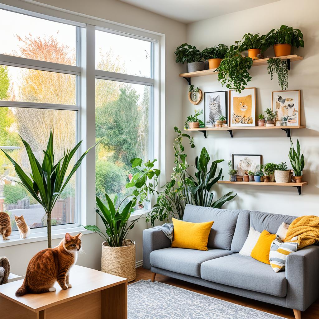 indoor cat friendly home
