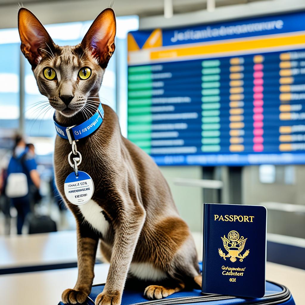 international travel with a cat