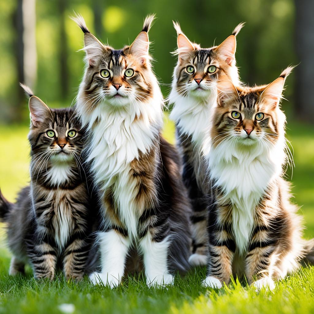 introducing Maine Coon to kittens