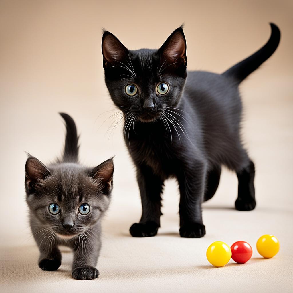 introducing a Bombay kitten to other pets