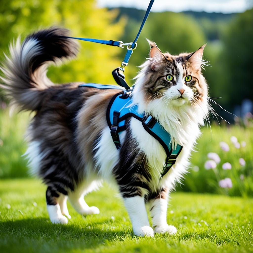managing cat's outdoor harness experience