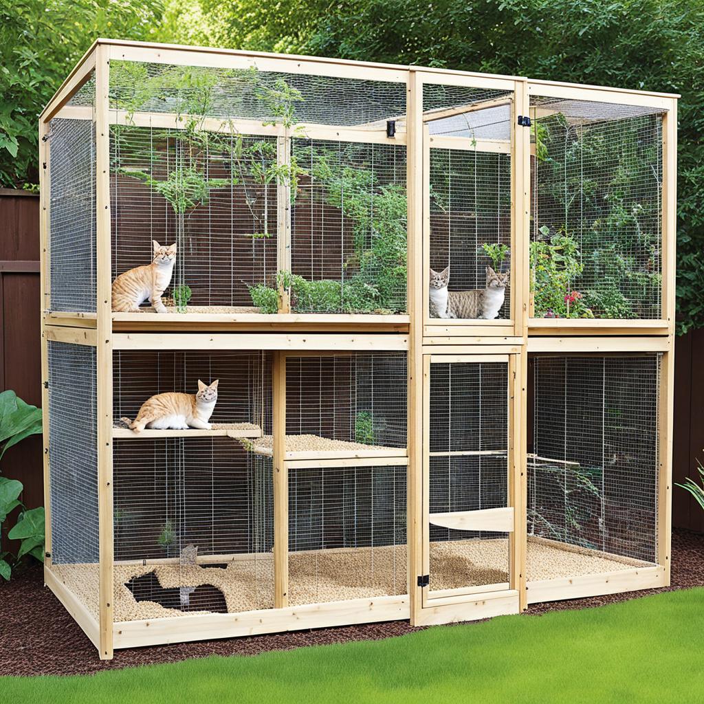 outdoor cat enclosure