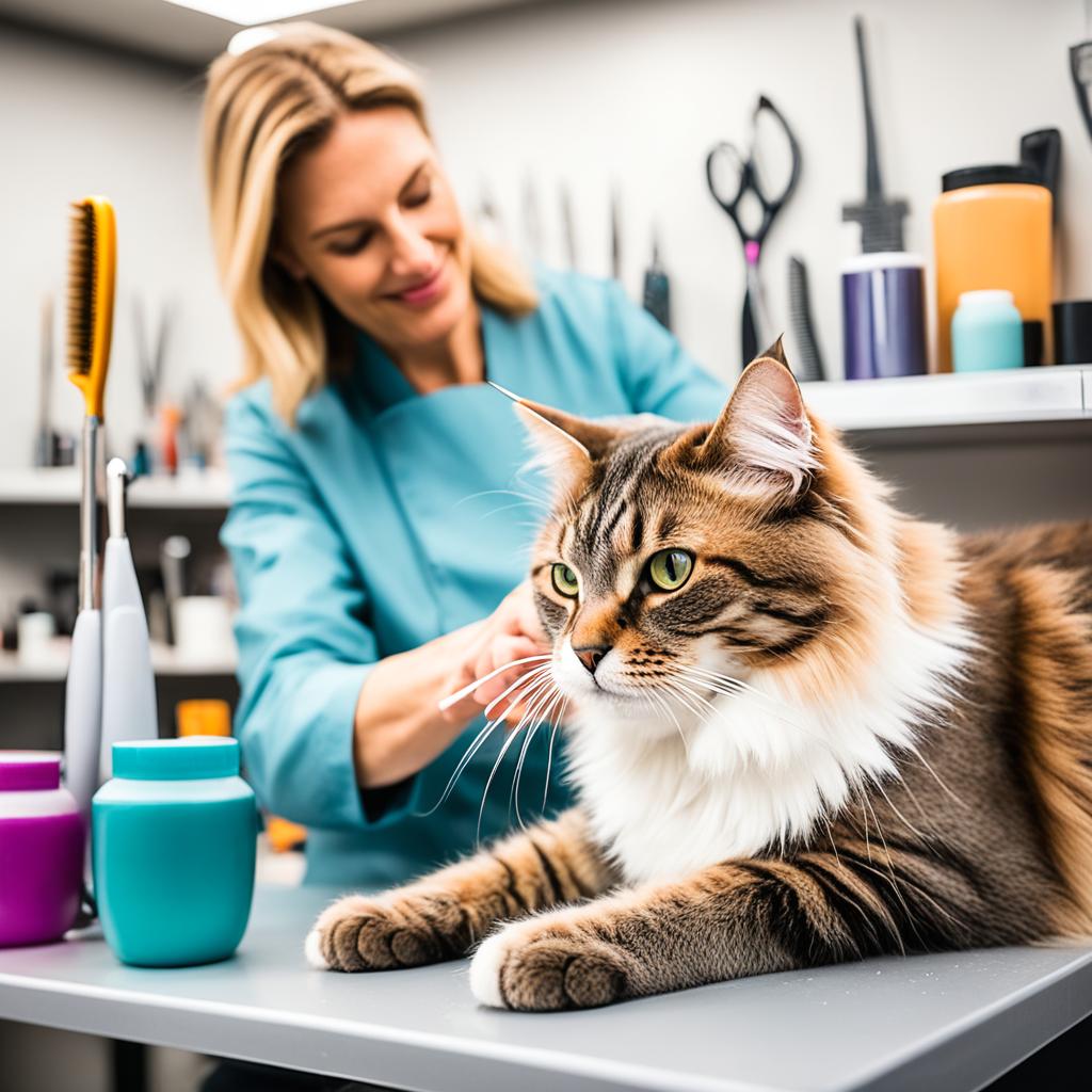 professional cat grooming