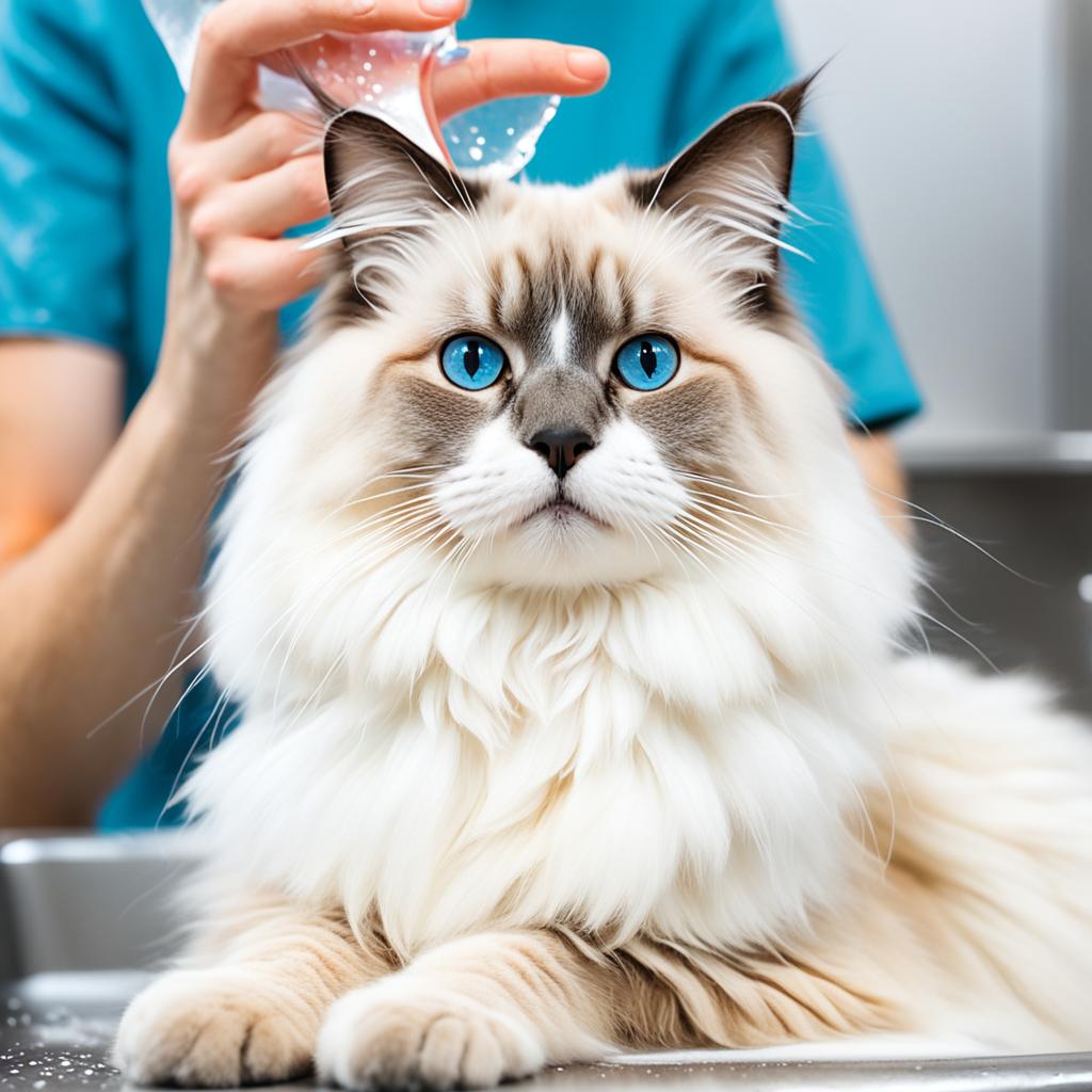 ragdoll cat grooming