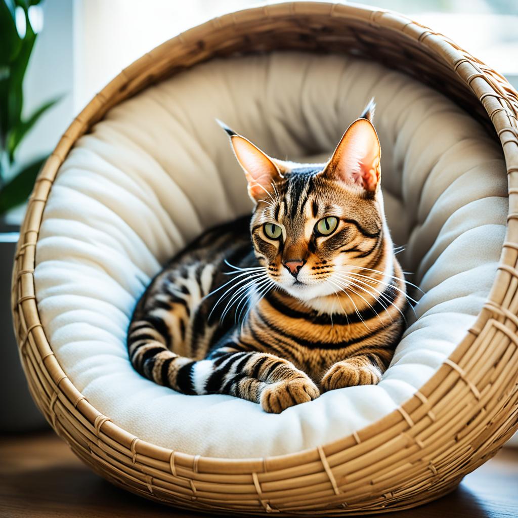 resting habits of Bengal cats