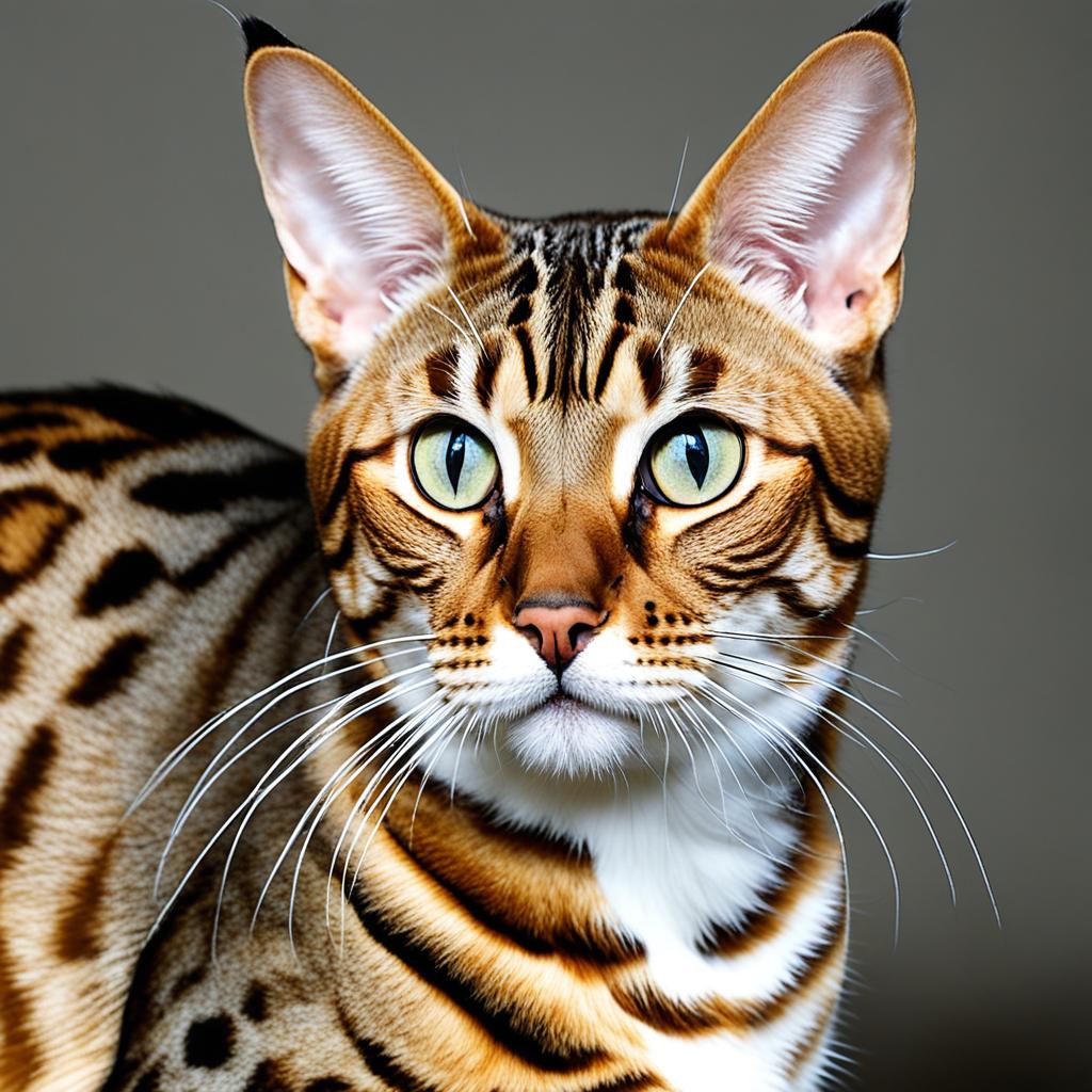 signs of a healthy Bengal cat