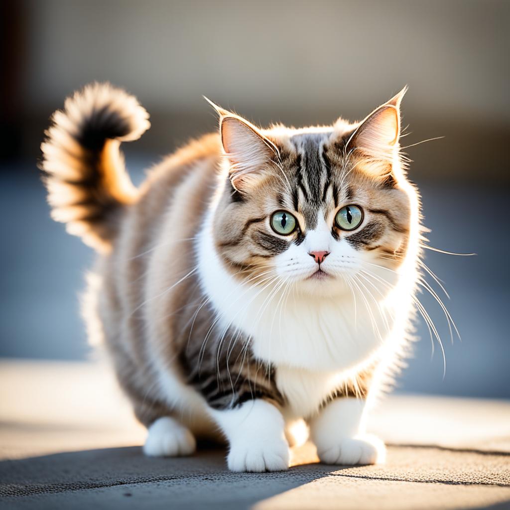 signs of a scared Munchkin Cat