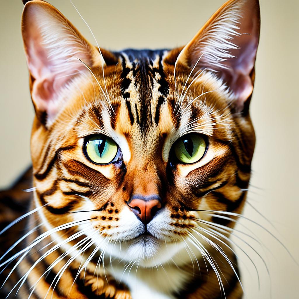 signs of a strong Bengal cat