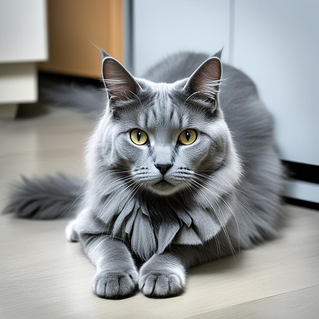 signs of hairballs in cats