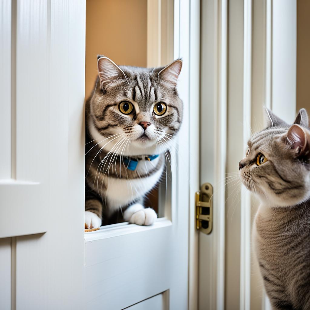 steps to train a cat to use a cat door