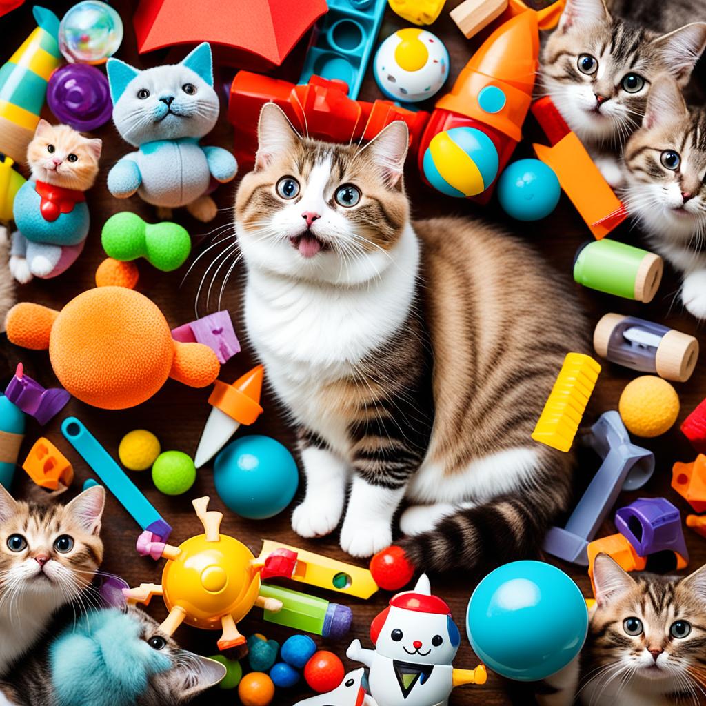 top toys for Munchkin cats