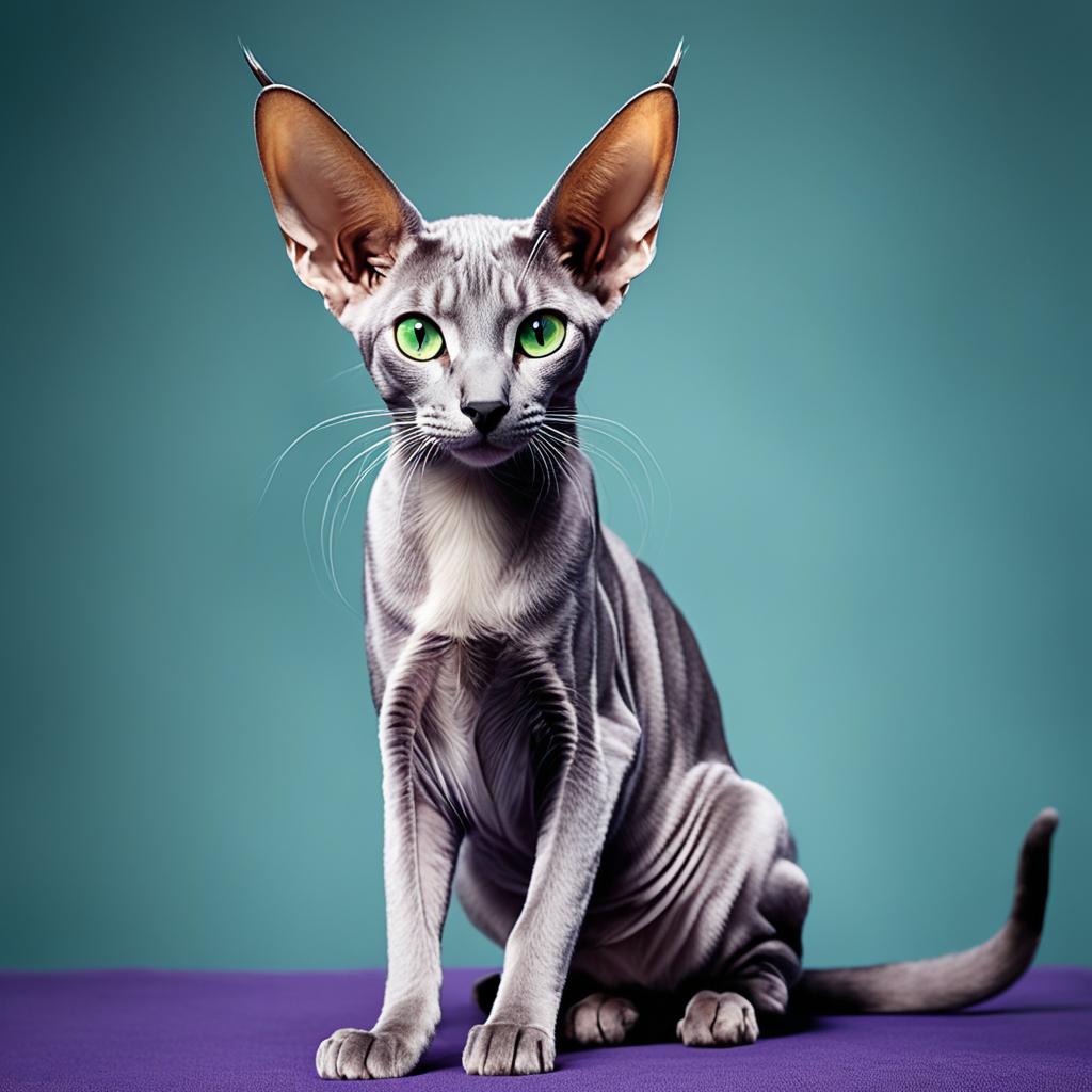 unique feline appearance